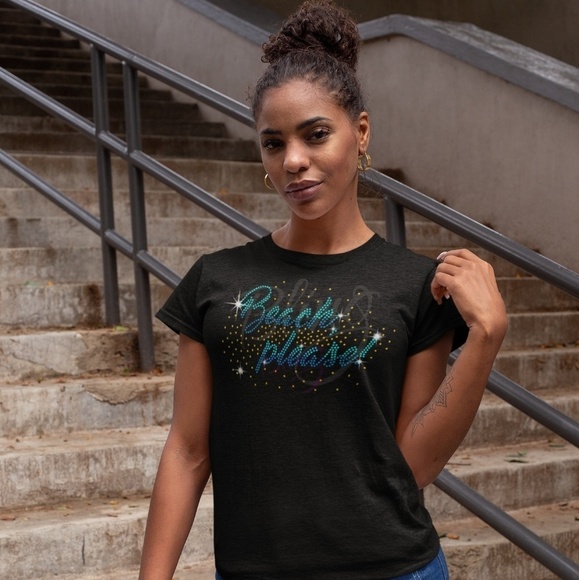 Next Level Apparel Tops - Beach Please Tee